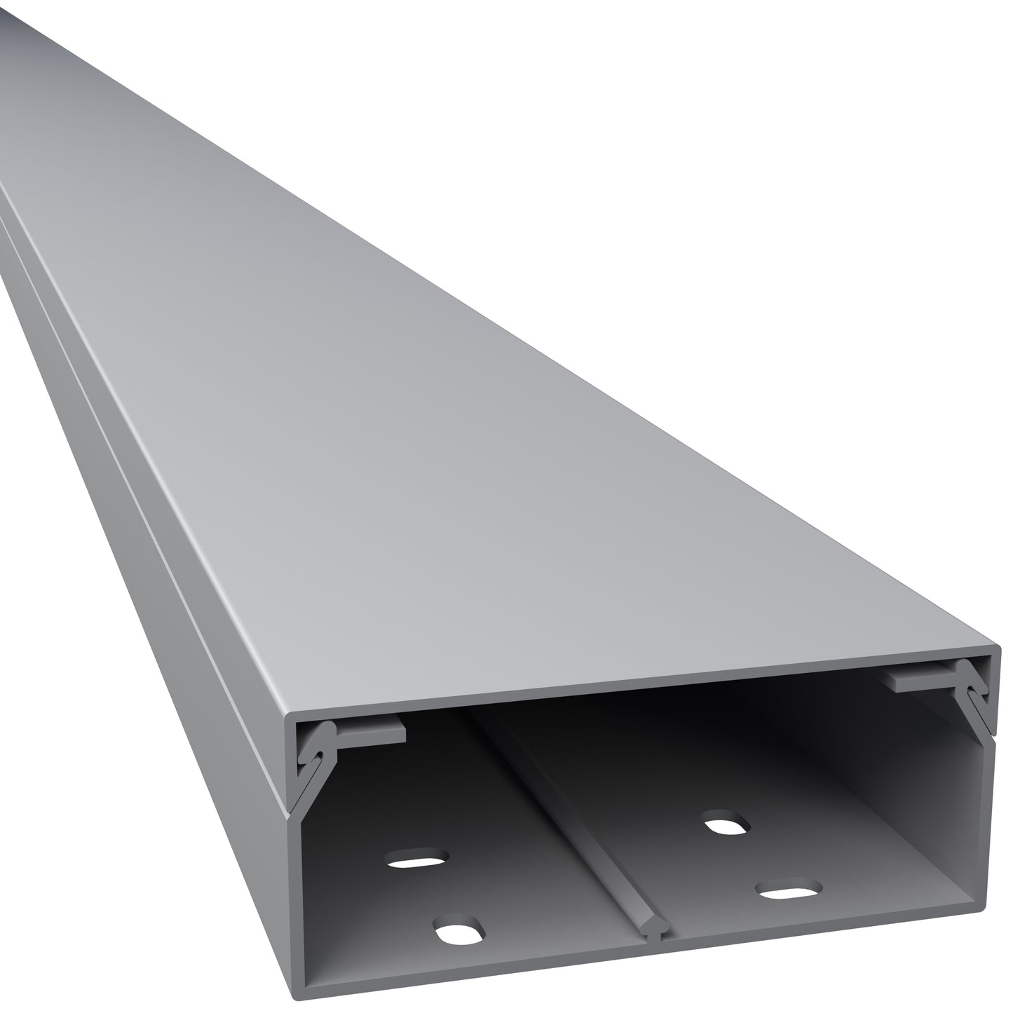 Kabelkanal 100×40 mm Grau
