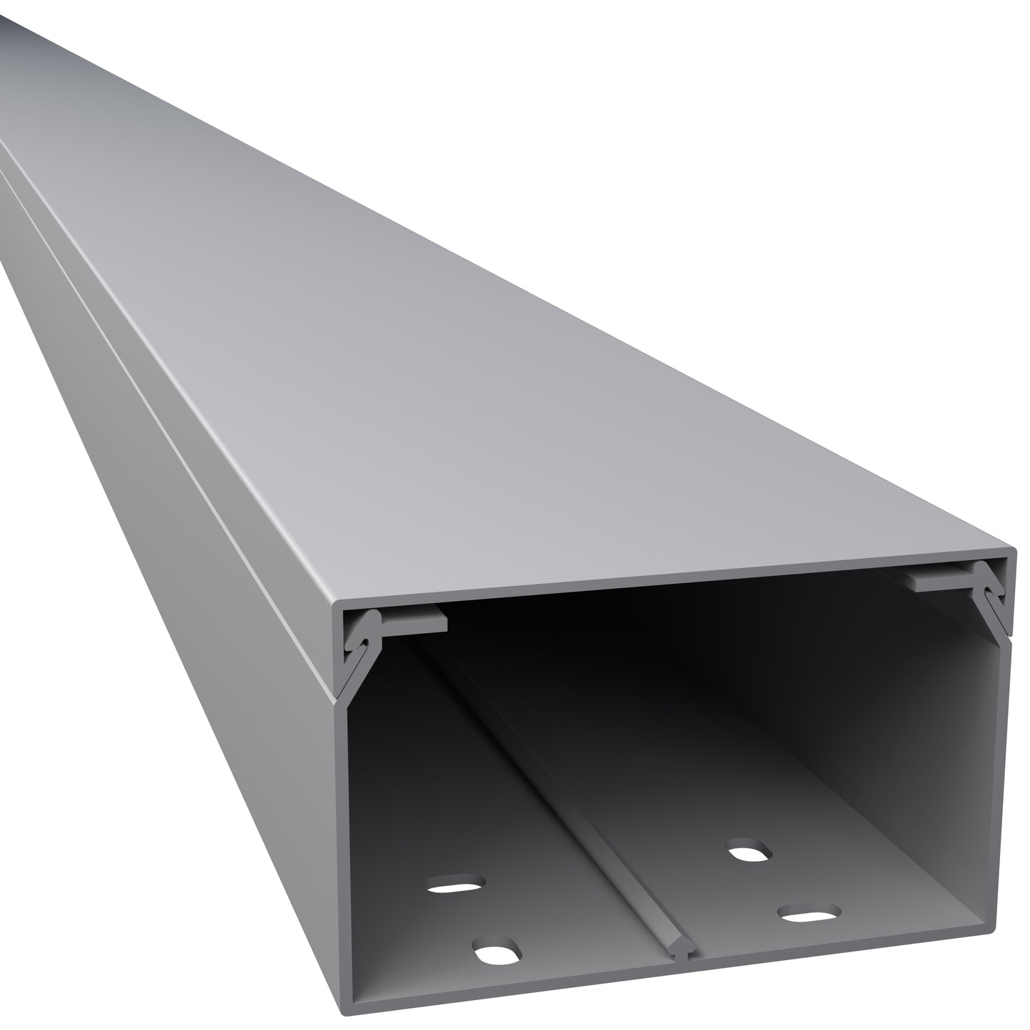 Kabelkanal 100×60 mm Grau