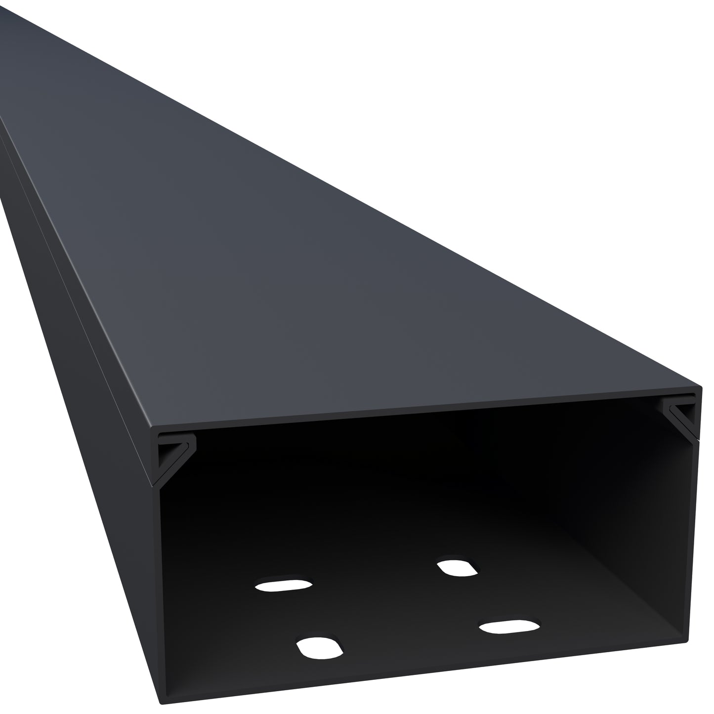 Kabelkanal 80×40 mm Schwarz