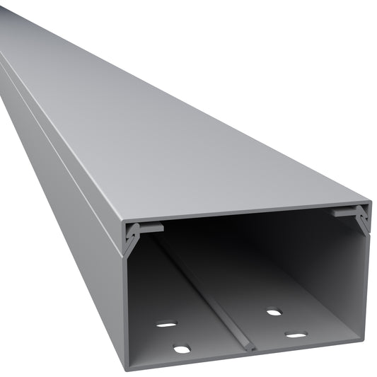 Kabelkanal 100×60 mm Grau