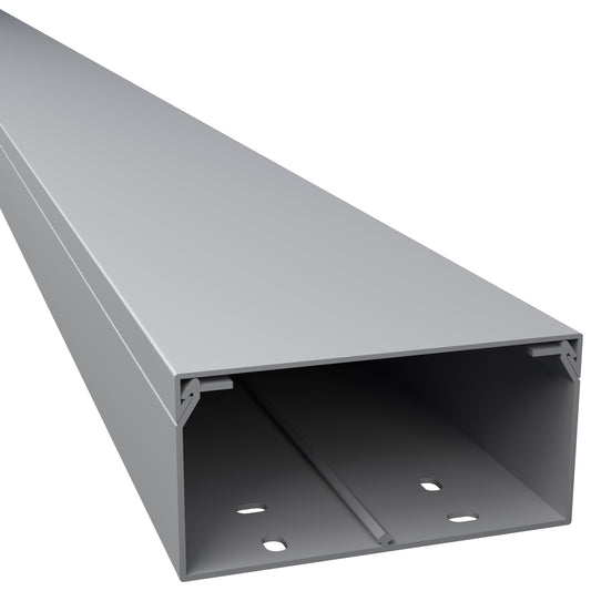 Kabelkanal 120×60 mm Grau