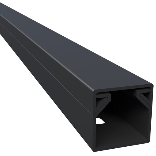 Kabelkanal 12×12 mm Schwarz