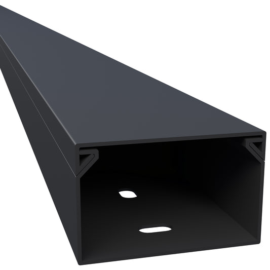 Kabelkanal 40×25 mm Schwarz