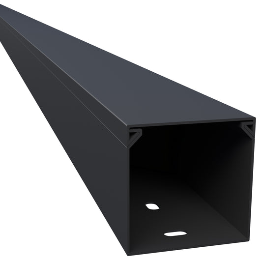 Kabelkanal 40×40 mm Schwarz