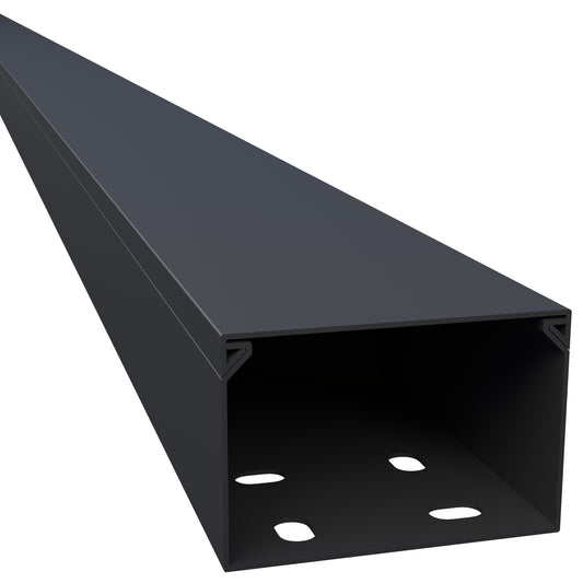 Kabelkanal 60×40 mm Schwarz